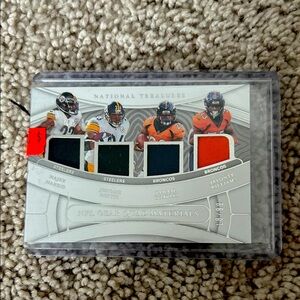 Panini NFL Gear Card with Team Logos